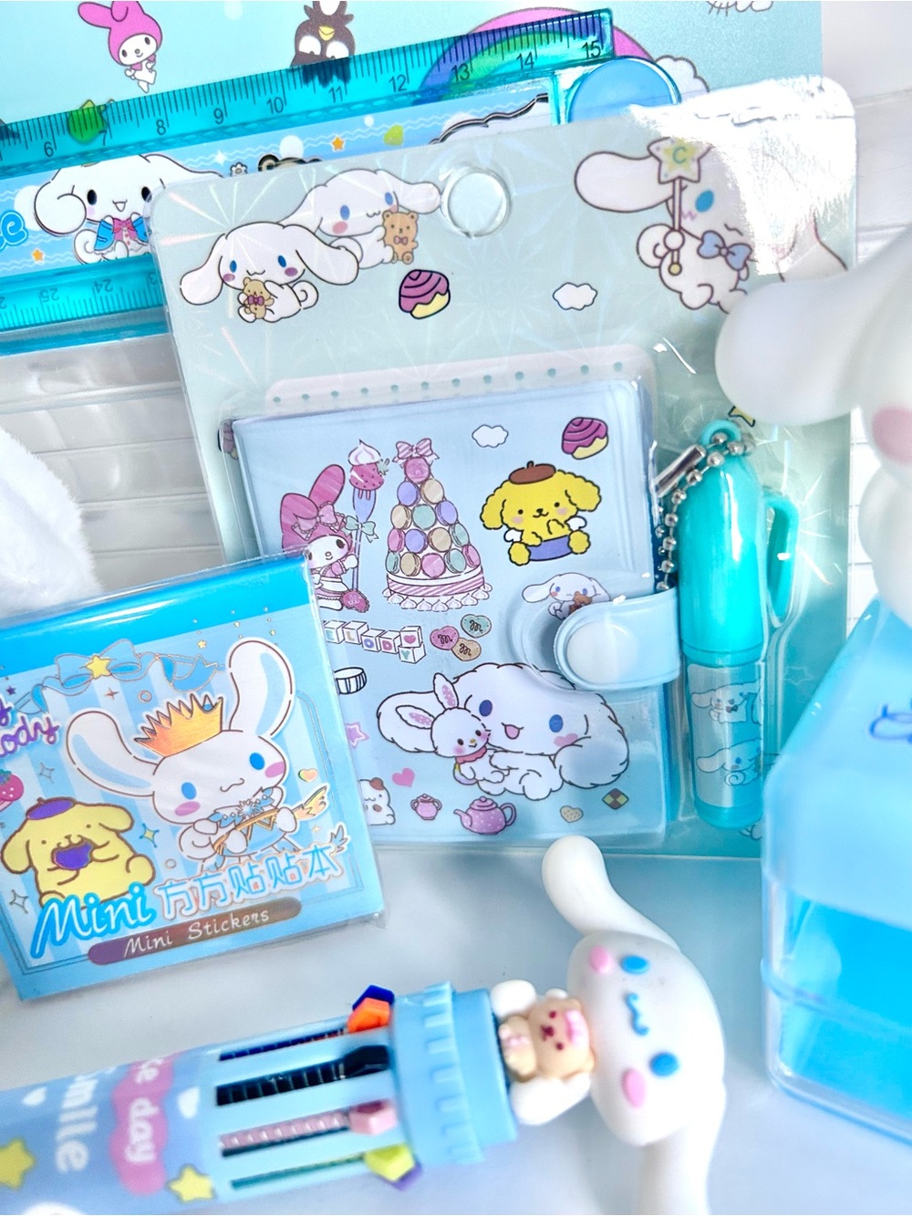 🩵(CIN339) Cinnamoroll Adorable 8-Piece Fun Bundle! - Picture 11 of 12